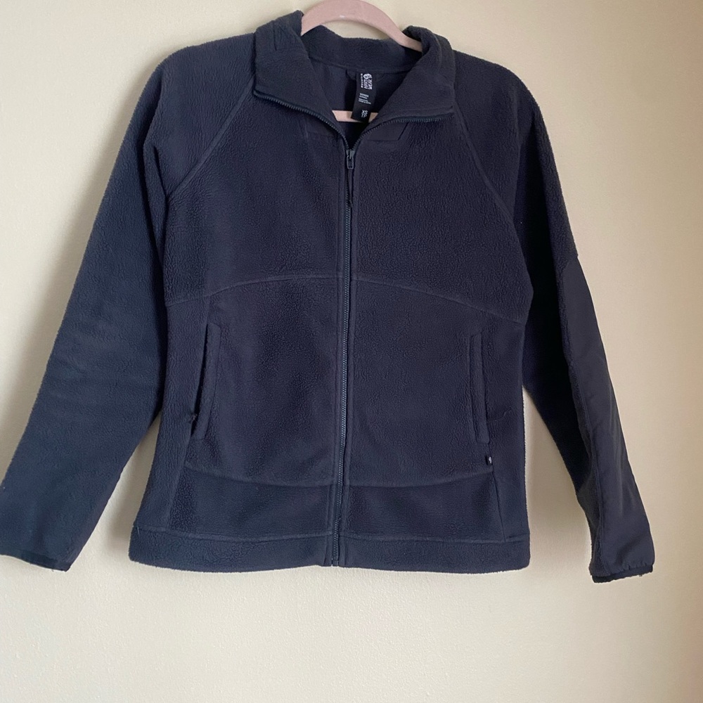 Black fleece jacket